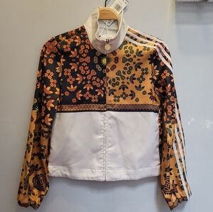 Adidas YARA SHAHIDI SATIN TRACK JACKET    Size XS (UK 4-6) NWT